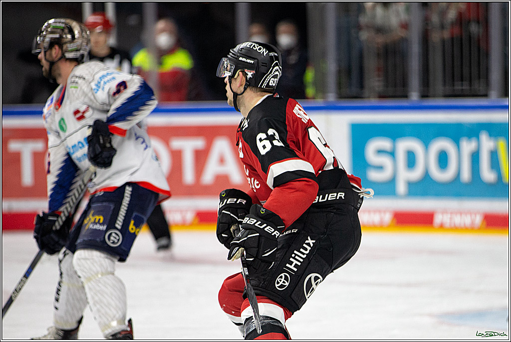 PENNY DEL;  Koelner Haie - Iserlohn Roosters; Koeln, 20.02.2022